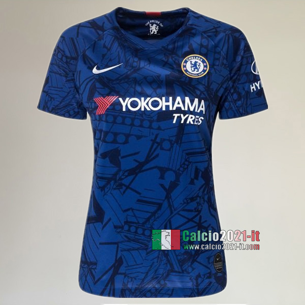 Prima Maglia Calcio Nuove Del FC Chelsea Donna 2019-2020 Personalizzata