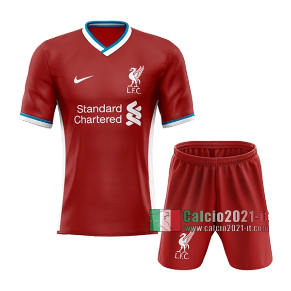 Calcio2021-It: Sito Nuova Prima Maglia Fc Liverpool Bambino 2020-2021 Personalizzazione