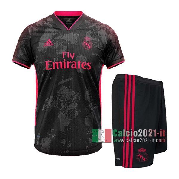 Calcio2021-It: Sito Nuova Terza Maglia Real Madrid Bambino 2020-2021 Personalizzata