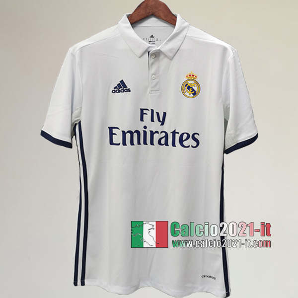 Calcio2021-It:Crea Prima Retro Maglia Calcio Real Madrid 2016 2017