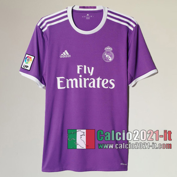 Calcio2021-It:Creare Seconda Retro Maglia Calcio Real Madrid 2016 2017