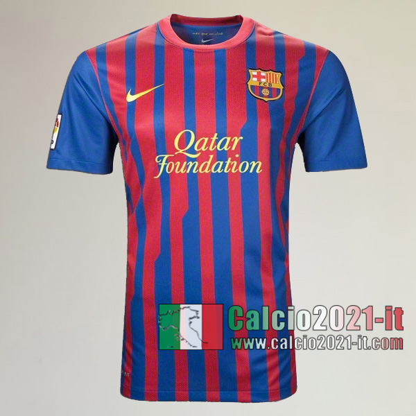 Calcio2021-It:Personalizzazione Prima Retro Maglia Calcio Fc Barcellona 2011 2012