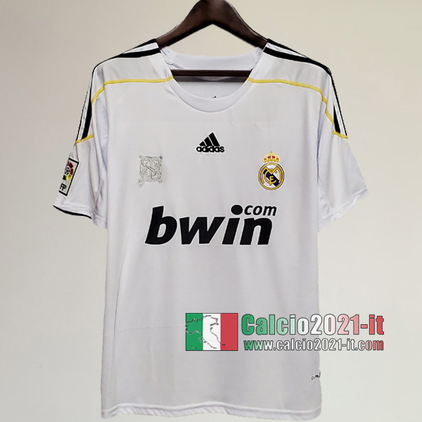 Calcio2021-It:Personalizza Prima Retro Maglia Calcio Real Madrid 2009 2010