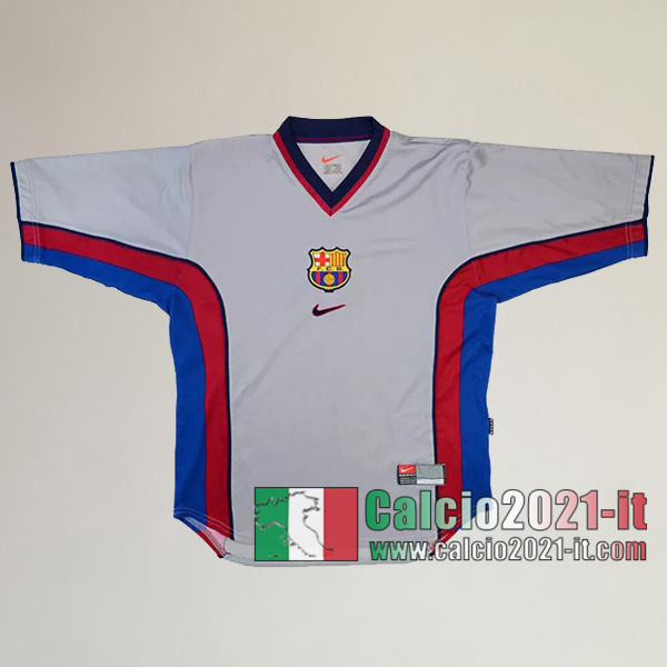 Calcio2021-It:Creare Seconda Retro Maglia Calcio Fc Barcellona 1998 2001