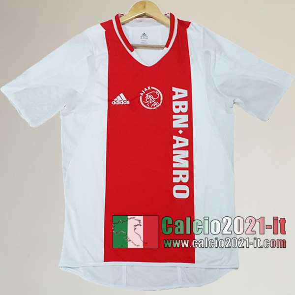 Calcio2021-It:Personalizza Prima Retro Maglia Calcio Ajax Amsterdam 2004 2005