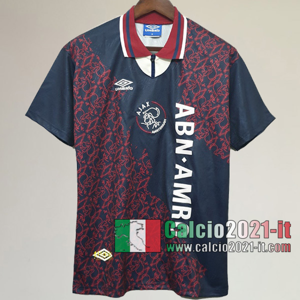 Calcio2021-It:Creare Seconda Retro Maglia Calcio Ajax Amsterdam 1995