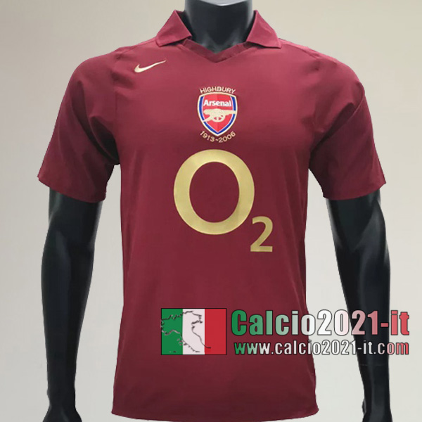 Calcio2021-It:Crea Prima Retro Maglia Calcio Arsenal Fc 2005 2006