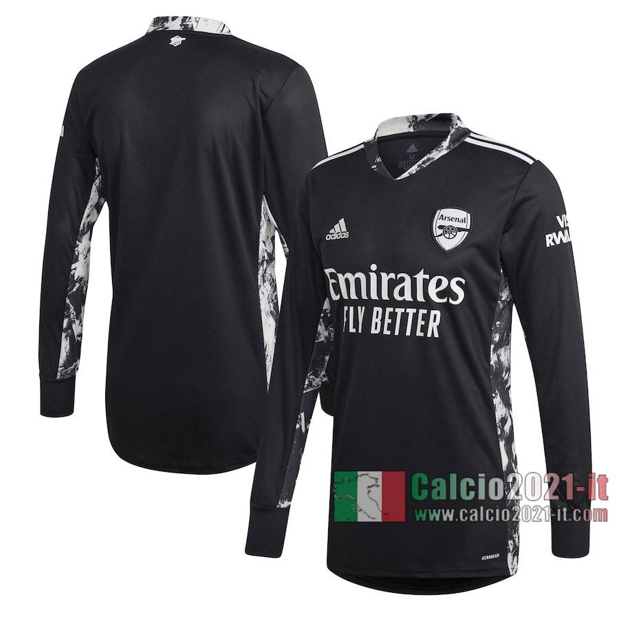 Le Nuove Maglia Calcio Arsenal Uomo Portiere Manica Lunga 2020-2021