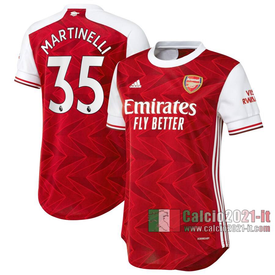 Le Nuove Prima Maglia Calcio Arsenal Donna Martinelli #35 2020-2021