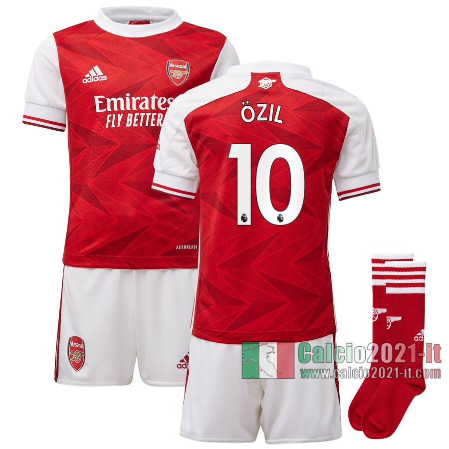 Le Nuove Prima Maglia Calcio Arsenal Bambino Özil #10 2020-2021