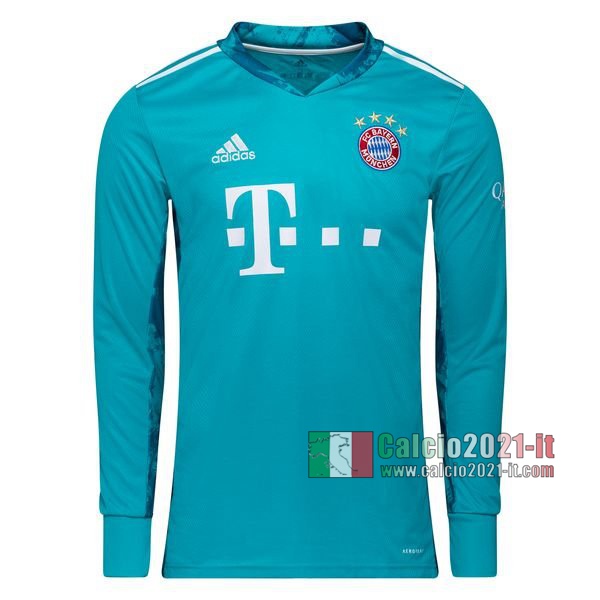 Calcio2021-It: La Nuove Maglia Calcio Bayern Munchen Portiere Manica Lunga 2020-2021 Personalizzazione