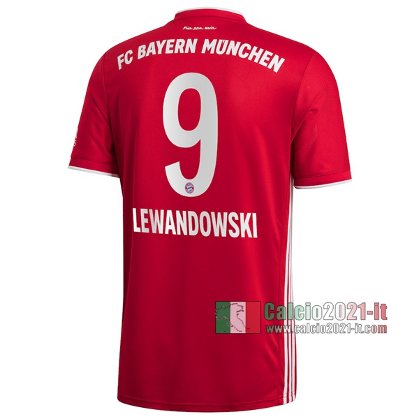 Calcio2021-It: La Nuove Prima Maglia Bayern Munchen Robert #9 Bambino 2020-2021