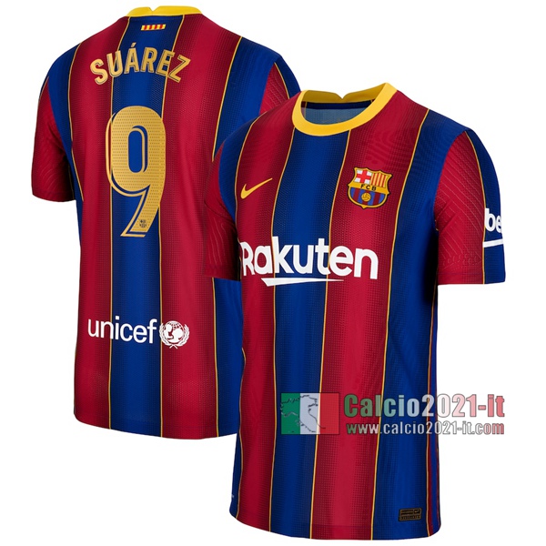 Calcio2021-It: Le Nuove Prima Maglia Calcio Barcellona Fc Luis Suárez #9 2020-2021