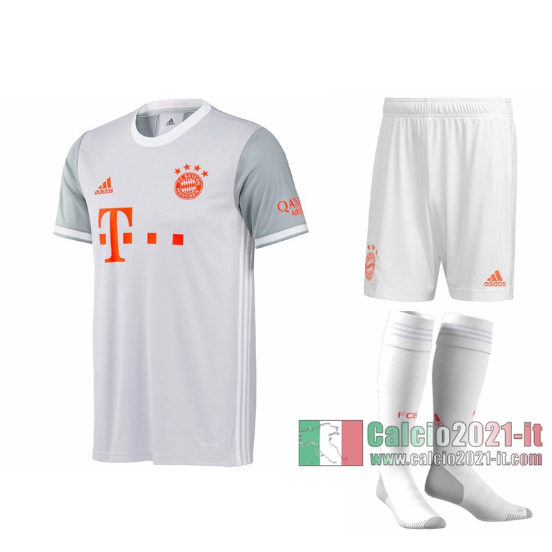 Le Nuove Seconda Maglia Calcio Bayern Monaco Bambino 2020-2021