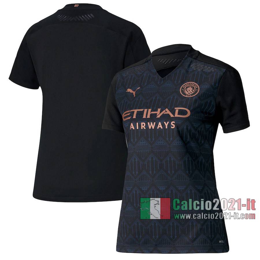 Le Nuove Seconda Maglia Calcio Manchester City Donna 2020-2021