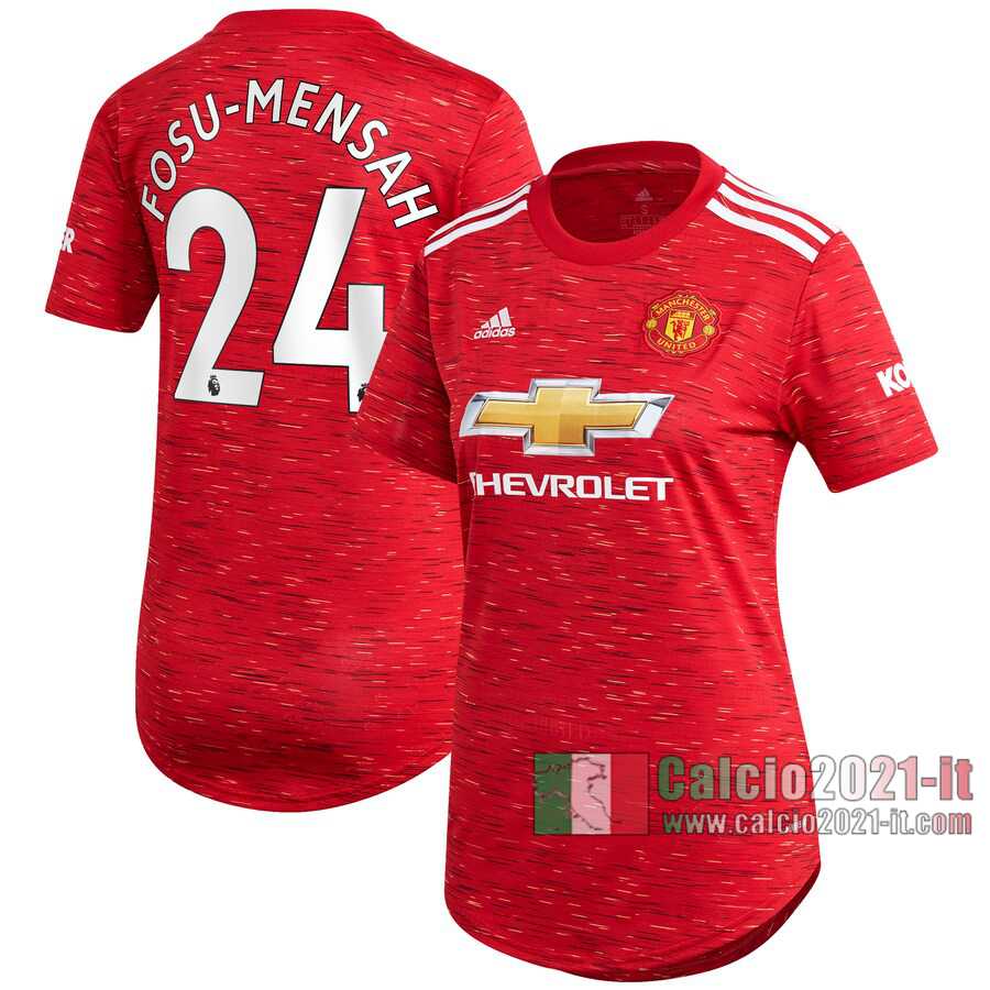 Le Nuove Prima Maglia Calcio Manchester United Donna Timothy Fosu-Mensah #24 2020-2021