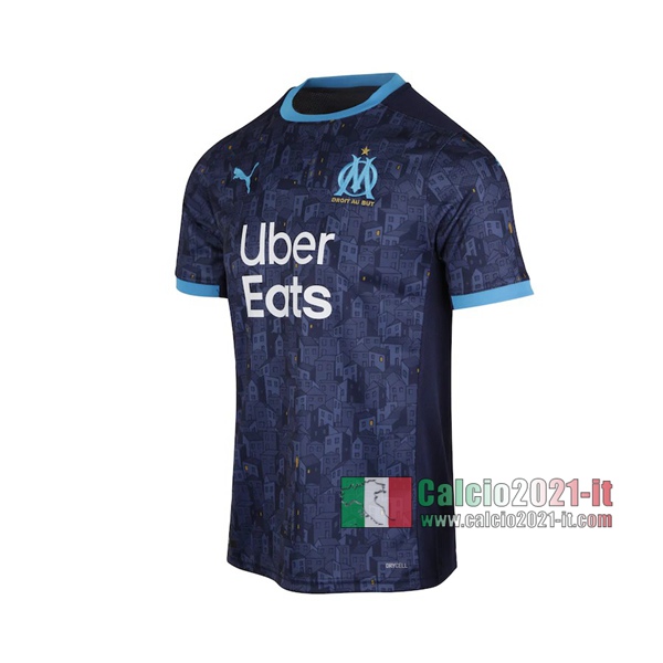 Calcio2021-It: La Nuove Seconda Maglie Calcio Olympique Marsiglia Donna 2020-2021 Personalizzate