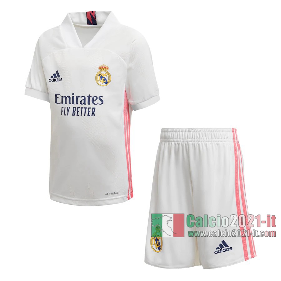 Le Nuove Prima Maglia Calcio Real Madrid Bambino 2020-2021