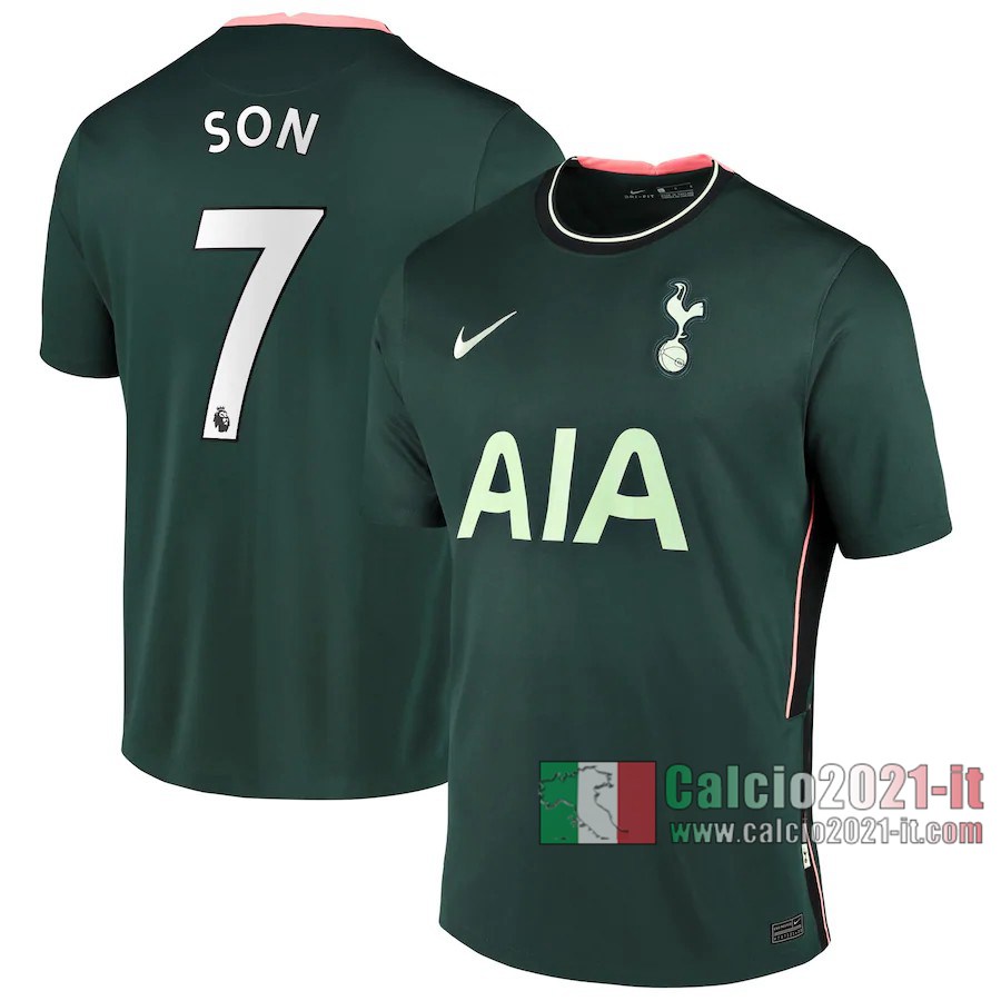 Le Nuove Seconda Maglia Calcio Tottenham Hotspur Uomo David Son #7 2020-2021