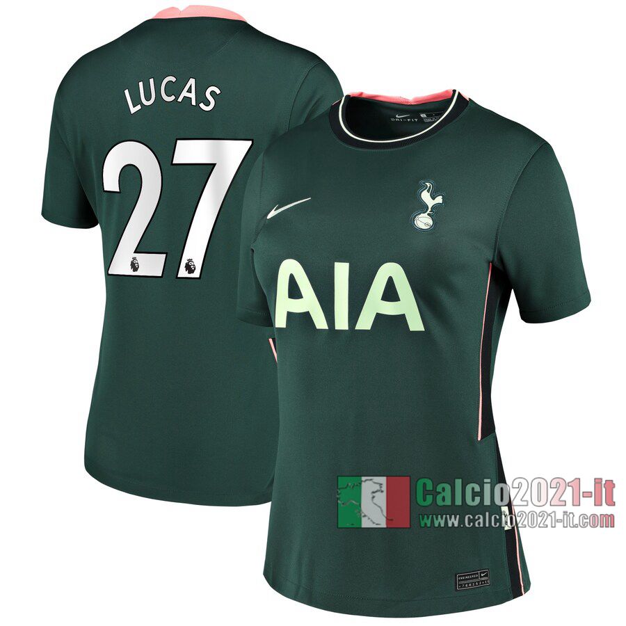 Le Nuove Seconda Maglia Calcio Tottenham Hotspur Donna David Lucas #27 2020-2021