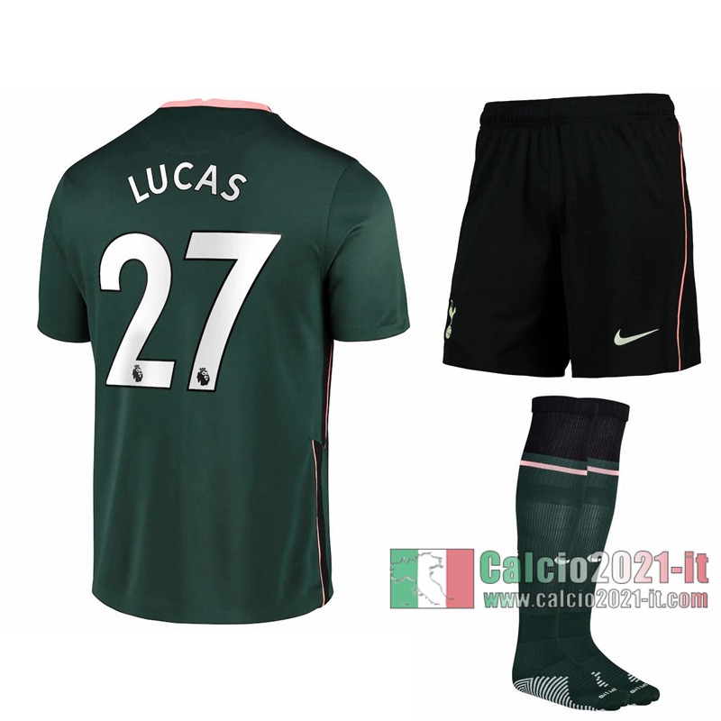 Le Nuove Seconda Maglia Calcio Tottenham Hotspur Bambino David Lucas #27 2020-2021