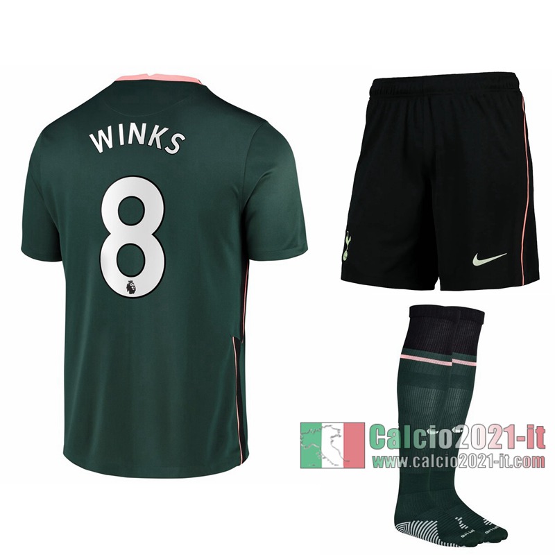 Le Nuove Seconda Maglia Calcio Tottenham Hotspur Bambino David Winks #8 2020-2021