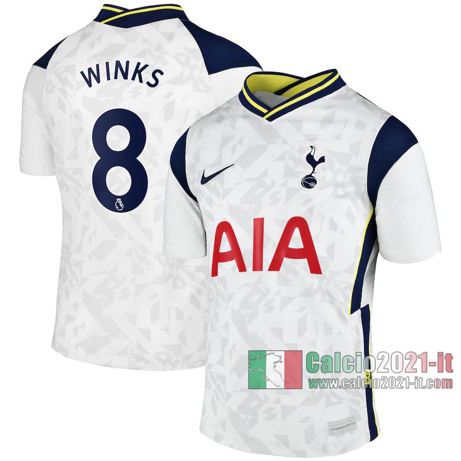 Le Nuove Prima Maglia Calcio Tottenham Hotspur Uomo David Winks #8 2020-2021