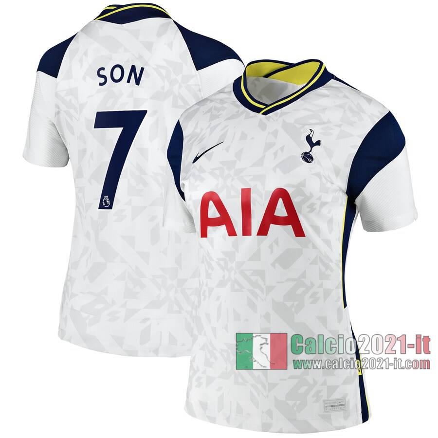 Le Nuove Prima Maglia Calcio Tottenham Hotspur Donna David Son #7 2020-2021