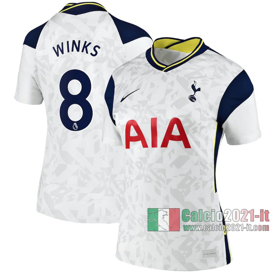 Le Nuove Prima Maglia Calcio Tottenham Hotspur Donna David Winks #8 2020-2021