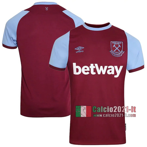 Calcio2021-It: Le Nuove Prima Maglia Calcio West Ham United 2020-2021 Personalizzate