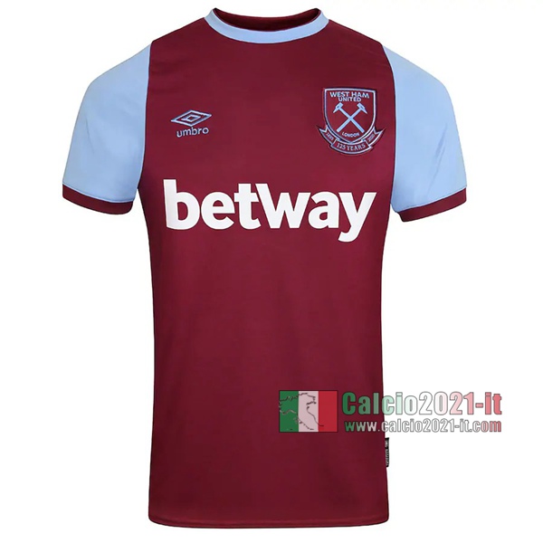 Calcio2021-It: Le Nuove Prima Maglia West Ham United Bambino 2020-2021 Personalizzate