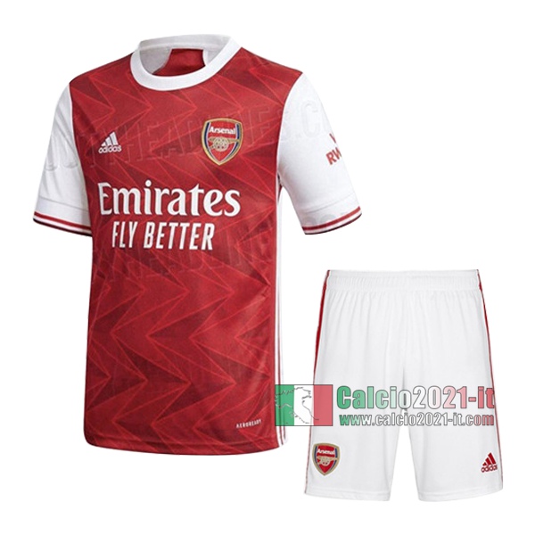 Calcio2021-It: Sito Nuova Prima Maglia Arsenal Bambino 2020-2021 Personalizzazione