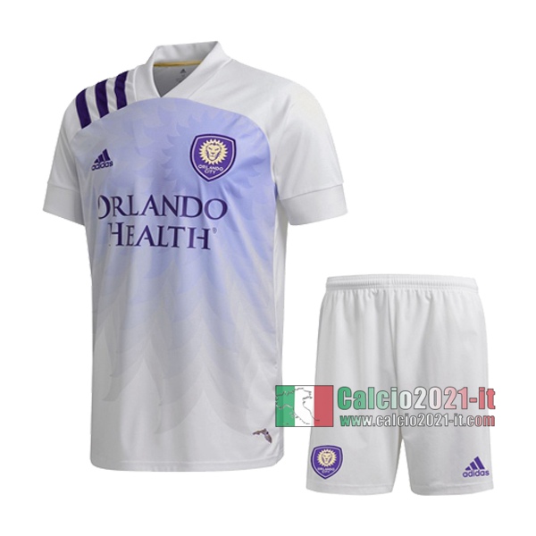 Calcio2021-It: La Nuove Seconda Maglia Orlando City Sc Bambino 2020-2021 Personalizzate