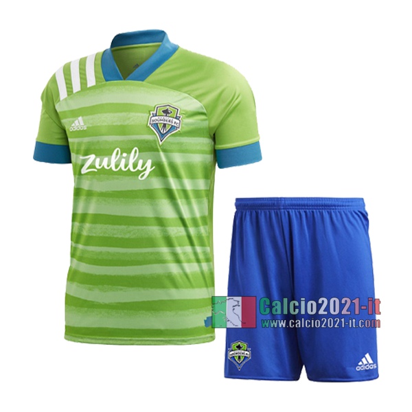 Calcio2021-It: La Nuova Prima Maglia Seattle Sounders Bambino 2020-2021 Personalizzati