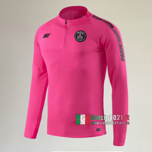 Track Top| La Nuove PSG Paris Felpa Sportswear Rosa Authentic 2019-2020