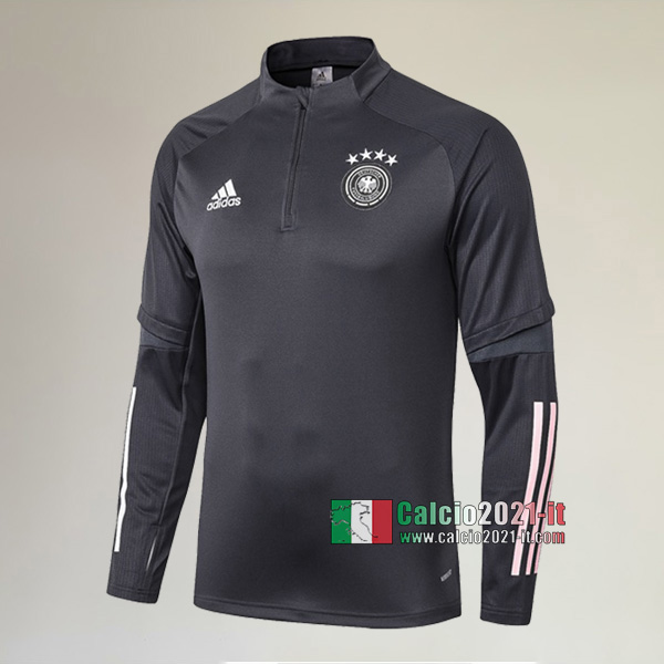 Track Top| Nuova Del Germania Felpa Sportswear Grigio Scuro Classiche 2019-2020