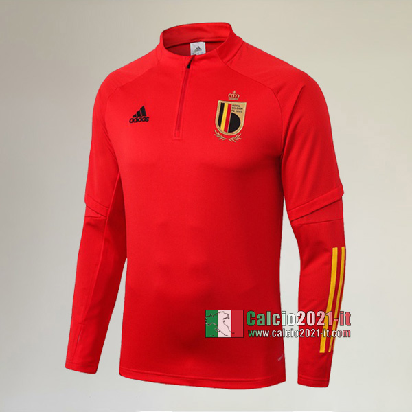 Track Top| Nuove Del Belgio Felpa Sportswear Rossa Più Belle 2019-2020