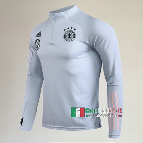 Track Top| Nuove Del Germania Felpa Sportswear Grigio Chiaro Originale 2020-2021