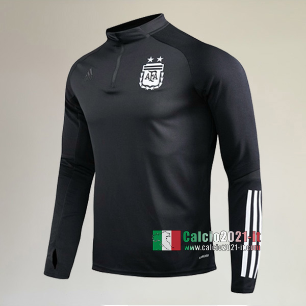 Track Top| La Nuove Argentina Felpa Sportswear Nera Originali 2020-2021