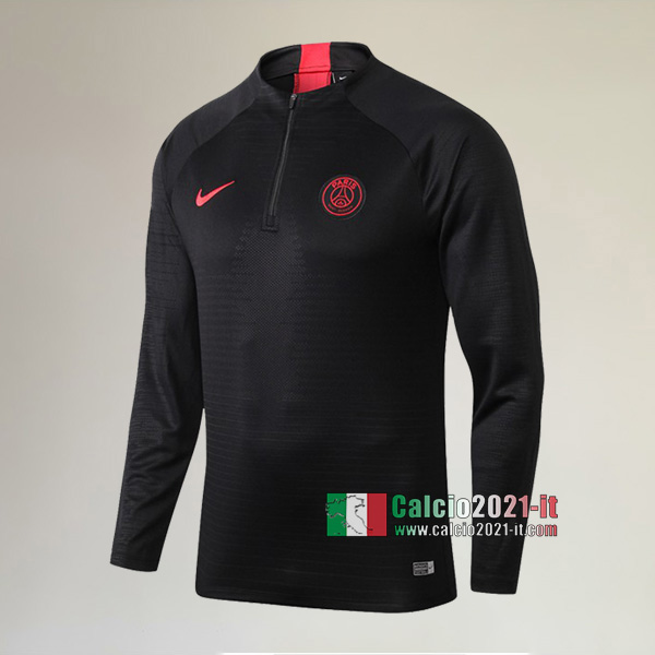 Track Top| Nuove Del PSG Paris Felpa Sportswear Nera Affidabili 2019-2020