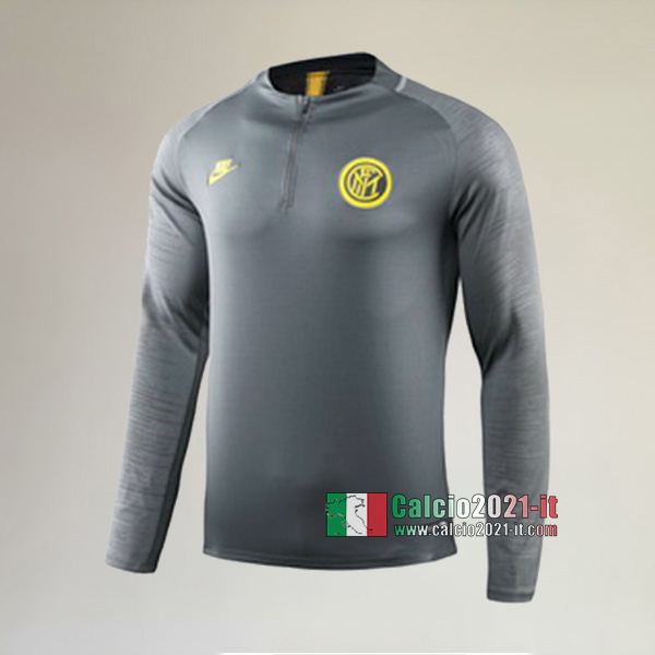 Track Top| La Nuova Inter Milan Felpa Sportswear Grigia Originale 2019-2020