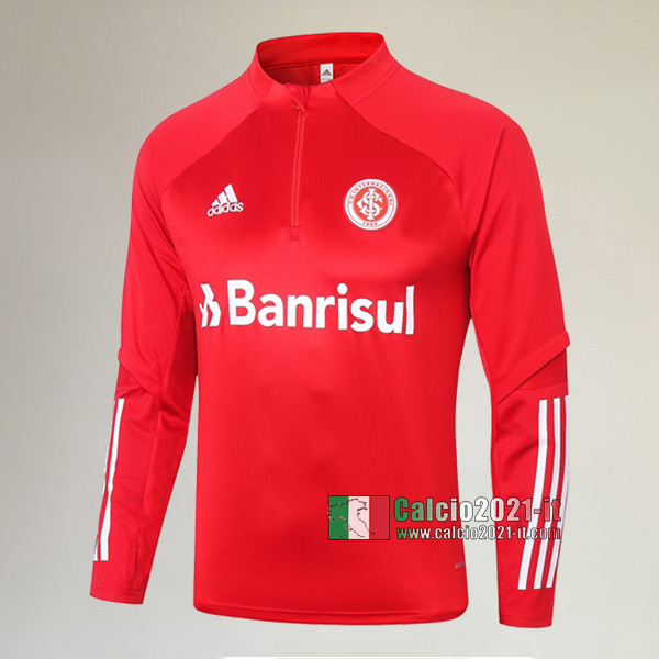 Track Top| Nuove Del SC Internacional Felpa Sportswear Rossa Thailandia 2020-2021