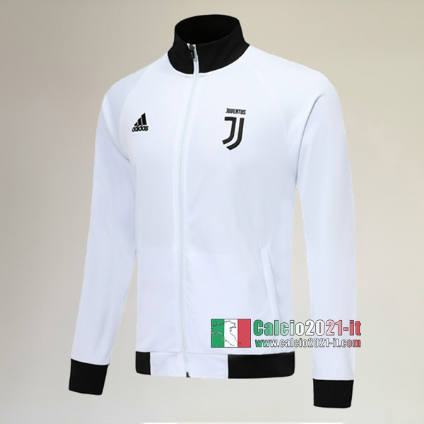 La Nuova Juventus Full-Zip Giacca Bianca Originale 2019/2020 :Calcio2021-it