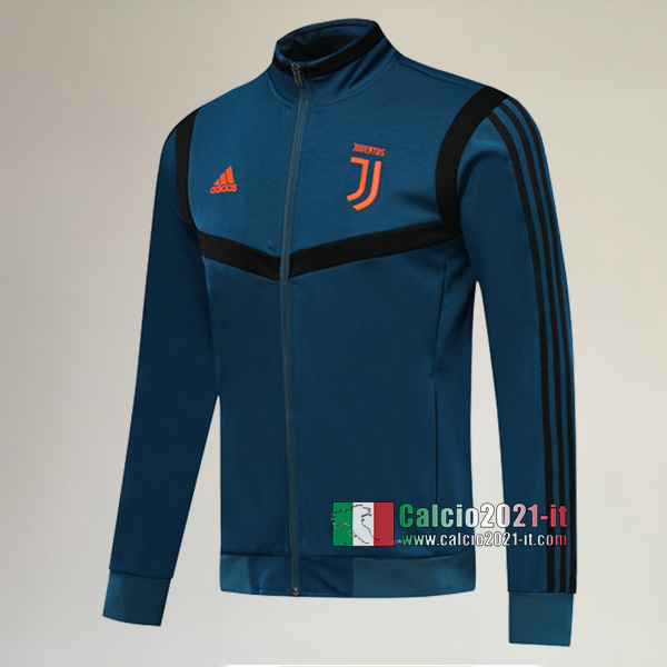 Nuove Del Juventus Full-Zip Giacca Azzurra Scuro Classiche 2019/2020 :Calcio2021-it