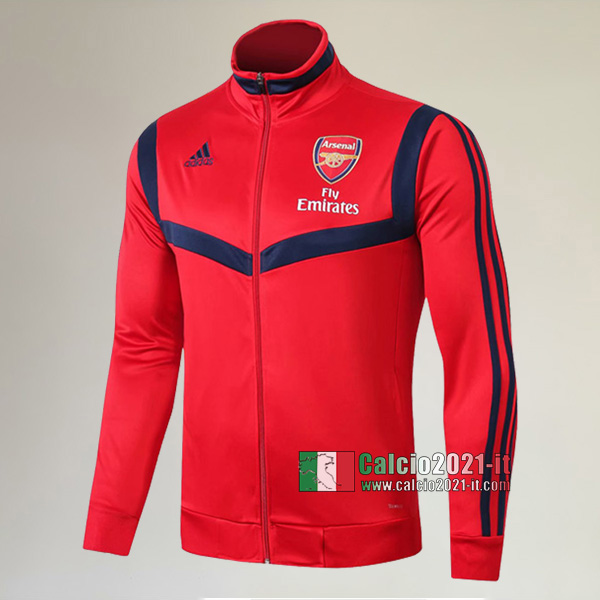 Nuova Del Arsenal FC Full-Zip Giacca Rossa Thailandia 2019/2020 :Calcio2021-it