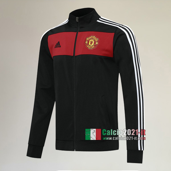 La Nuove Manchester United Full-Zip Giacca Nera Originale 2020/2021 :Calcio2021-it