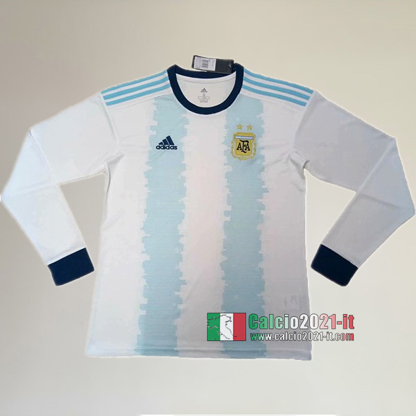 Classiche Prima Maglia Manica Lunga Nuova Del Argentina 2019/2020 Personalizzati