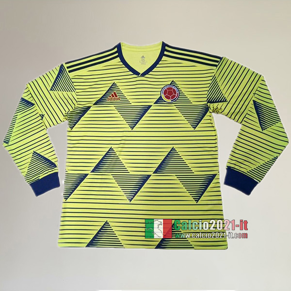 Migliori Prima Maglia Manica Lunga Nuove Del Colombia 2019/2020 Personalizzazione