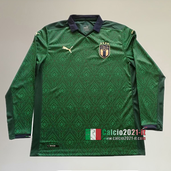 AAA Qualità Terza Maglia Manica Lunga Nuova Del Italia UEFA Euro 2020 Personalizzate