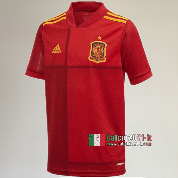 Originali Prima Maglia Nuova Del Spagna UEFA Euro 2020 Personalizzati